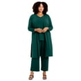 thumbnail image 2 of Avenue Women's Plus Size Duster Cardigan, 2 of 2