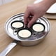 thumbnail image 3 of Escalfador de huevos - Eggssentials fabricante de huevos escalfados, sartén para escalfar huevos de acero inoxidable, cocina para huevos escalfados apto para uso alimentario ShuxiuWang 1327537086659, 3 of 4