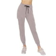 thumbnail image 2 of ALWAYS Women's Super Soft Casual Cargo Jogger Pants Lilac Grey XL, 2 of 6