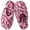 Pink Leopard, variant on Women's Cozy Memory Foam Slip on Slippers Fluffy Lined House Shoes with Anti-Slip Indoor Outdoor, Leopard,7-8 US