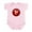 Petal Pink, variant on CafePress - Isle Of Man Infant Bodysuit - Baby Light Bodysuit, Size Newborn - 24 Months