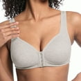 thumbnail image 2 of Womens No Underwire Bras Plus Size Comfort Soft Bras Supportive Bralettes Cute Breathable Wireless Bra, 2 of 6
