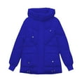 thumbnail image 5 of iOPQO Puffer Jacket Winter Parka for Women Warm Winter Coats for Women Zip Jacket Women Womens Puffer Jacket with Hood Womens Full Zip Jacket Womens Winter Clothes Blue XL, 5 of 6