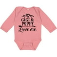 thumbnail image 3 of Inktastic Gigi and Poppy Love Me Girls Long Sleeve Baby Bodysuit, 3 of 5