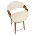 thumbnail image 5 of LumiSource Curvini Mid-Century Modern Counter Stool, 5 of 8