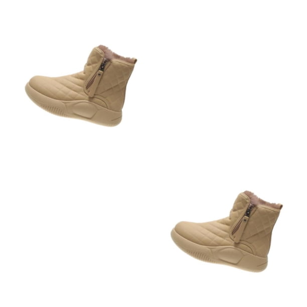 Sonducket Botas De Nieve Cálidas A Media Pantorrilla Para Mujer Actividades Al Aire Libre Las Botas De Invierno Antideslizantes Se Caracterizan Type2 NO2