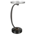 thumbnail image 4 of Uttermost Waveney Iron Metal and Crystal Drink Table in Bronze, 4 of 5