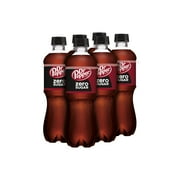 Dr Pepper Zero Sugar Soda Pop, 16.9 fl oz, 6 Pack Bottles