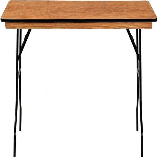 Plywood Folding Table 72" L X 30" W