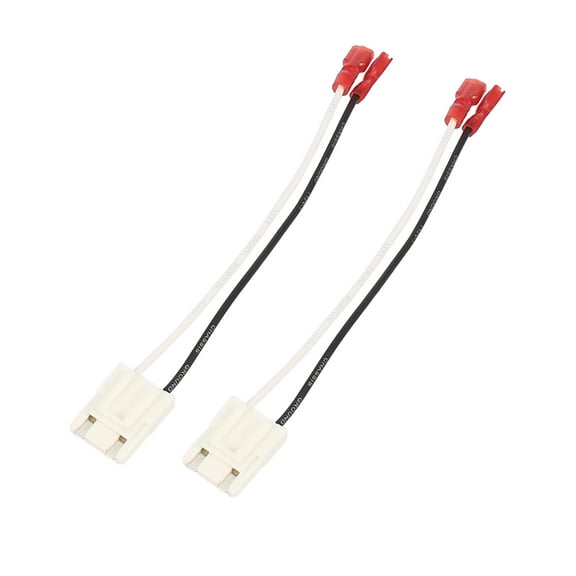2pcs Car Speaker Connector Harness Adapter 72-4500 White for Chevrolet K2500 1988-1994