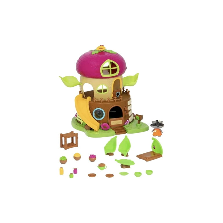 Li'l Woodzeez Deluxe Acorn Treehouse Family Playset with