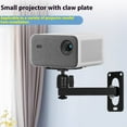 thumbnail image 4 of Projector Wall Mount Bracket With 5KG Load Capacity 360 Degree Adjustable Swiveling 1/4inch For Home Theater, 4 of 8
