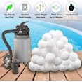 thumbnail image 5 of 2.2 lbs Pool Filter Balls, KZKR Eco-Friendly Fiber Filter Media for Swimming Pool Sand Filters (Equals 75 lbs Pool Filter Sand), 5 of 6
