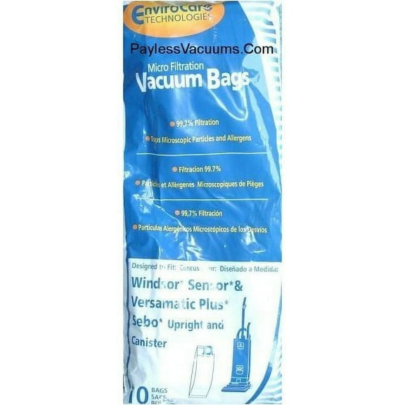 WINDSOR SENSOR BAGS (10)PK