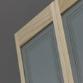 thumbnail image 3 of Pinecroft 758 Lace Half Glass Bifold Door fits 36"w x 80"h Unfinished Pine, 3 of 5