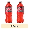 (2 pack) Mountain Dew Code Red Cherry Soda Pop, 20 oz Bottle