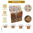 thumbnail image 5 of Gnome Fox Pumpkin Table Runner, Autumn Thanksgiving Kitchen Dining Table Decoration for Home Party Decor 13x60 Inches, 5 of 9