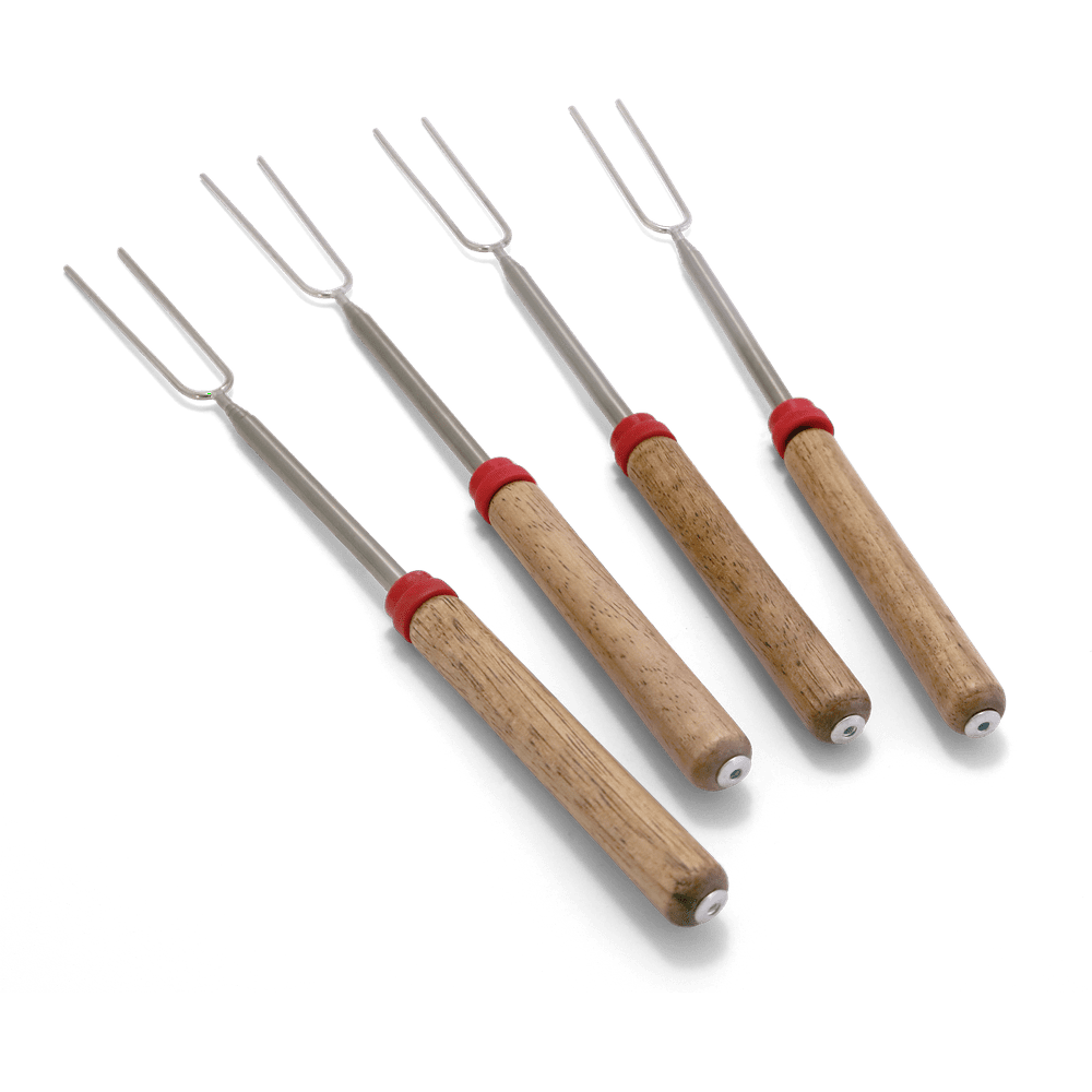 Coghlan's Telescoping Roasting Fork, ChromePlated Steel, Extendable, 4