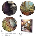 thumbnail image 3 of Designart "curious Toilet Delight" Bath & Laundry Floater Framed Wall Decor, 3 of 7