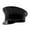 Black, variant on KLKCMS Sailor Hat Chauffeur Hat Fashion Visor for Halloween Cosplay Masquerade Ball White