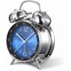 thumbnail image 1 of Extra Loud Alarm Clock for Deep Sleepers, 4" Quiet Non-Ticking Quartz with Backlight and Dual Bell Design (Blue), 1 of 1