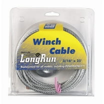 Tie Down Engineering Galvanized Galvanized Steel 3/16 in. D X 25 ft. L Aircraft Cable