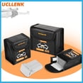 thumbnail image 2 of Sac de Sécurité pour Batterie de Drone LiPo pour DJI MINI 4 PRO, Sac de Protection Antidéflagrant, Étui de Rangement pour Batterie pour DJI MINI 3 Pro/Mini 3 type1 pour 1 Batterie, 2 of 6