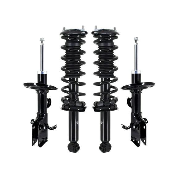 Set Front Strut Assembly-Rear Quick Complete Strut-Coil Spring For 2019-2021 Subaru Forester