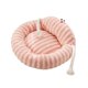 thumbnail image 4 of Cama nido suave para mascotas, cama para gatos domésticos, 50 cm, práctica cama antideslizante para perros pequeños, cojín de felpa para gatitos Pomer rosa, 4 of 8