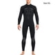 thumbnail image 3 of Greeniant Trajes de buceo, traje de neopreno cálido, traje de baño térmico ajustado para Surf, elástico, cómodo, duradero, accesorio subacuático, Deportes acuáticos Hombres Negro 3XL Greeniant OD020688-06, 3 of 6