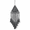 Gray, variant on Bohemian Triangle Macrame Wall Hanging, 33" Large Hand-Woven Cotton Dream Catcher Tapestry, Geometric Chic Home Decor for Wedding Backdrop, Bedroom & Housewarming Gift