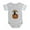 Heather Gray, variant on CafePress - Pumpkin Cat Vintag Hh_Tr - Cute Infant Baby Football Bodysuit