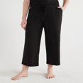 thumbnail image 1 of JUNWELL Women‘s Knit Cropped Sleep Pants  Sizes S to 3X, 1 of 6