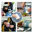 thumbnail image 5 of EYNEL 5 Pack On The Go Cereal Yogurt Containers with Lids and Spoon, Reusable Parfait Cups Plastic Milk Multicolor Freezer Safe Overnight Oats Food Storage Jar, 5 of 10