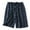 A-Navy845, variant on XIAONU Women's Blue Plaid Crinkle Cotton Bermuda Sleepwear Loose Knee Length Drawstring Waist Loungewear Breathable Casual Sleep Pants