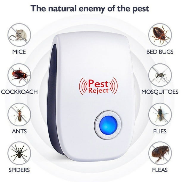 Ultrasonic Pest Control Repeller Plug In - Electronic - Foto 9