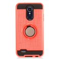 thumbnail image 3 of For LG Aristo 2 Case, LG K8 2018 Case, by Insten Hard Plastic/Soft TPU Rubber Dual Layer [Shock Absorbing] Hybrid Brushed Case Cover w/Ring stand For LG Aristo 2/K8 (2018)/Tribute Dynasty, 3 of 4