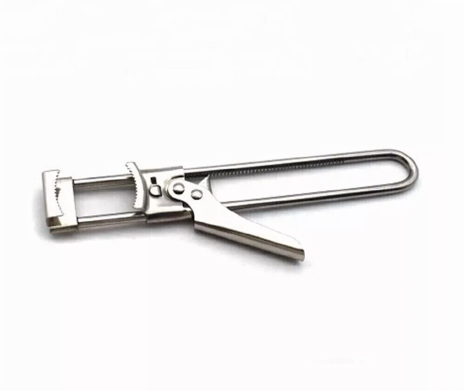 Stainless Steel Can Opener Multifunctional Adjustable Jar Lid Gripper Tool