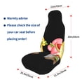 thumbnail image 4 of Sikiie Hello Summer Gnome Car Seat Protector 2 Pack Car Seat Cushion Mat, Car Seat Covers for SUV, Truck, Van, 4 of 7