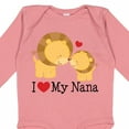 thumbnail image 4 of Inktastic I Love My Nana Boys or Girls Long Sleeve Baby Bodysuit, 4 of 5