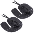 thumbnail image 3 of Protectores de dedos de microfibra para arcos recurvos tradicionales: paquete de 2 protectores de tiro con arco, 3 of 8