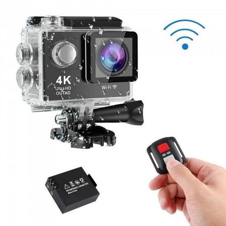 2.0 Inch Ultra HD H9 4K W iFi Sports DV Camera Waterproof Bike Motorbike Camera