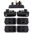 thumbnail image 1 of CCIYU Door Handles Exterior Interior Front Rear Driver Passenger Tailgate Replacement fit for 2001-2004 for Toyota Tacoma Black(7pcs), 1 of 5