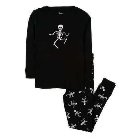 

Leveret Skeleton 2 Piece Pajama 100% Cotton (Size 12M-14 Years)