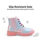 thumbnail image 3 of Botas de combate cortas con brillo DREAM PAIRS en rosa arcoíris, 3 of 7