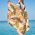 thumbnail image 2 of HBBKVI Tropical Beach Towel 30" × 60", Bath Towels for Pool Beach Travel Camping, Large Absorbent Quick Dry Sand Free Towels, 2 of 6