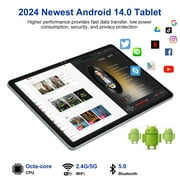 2026 Newest 11 inch Android 14 Tablet, 18GB RAM, 128GB ROM,2K Display, Octa-Core ,13MP+5MP+5MP Camera, Quad Stereo Speakers