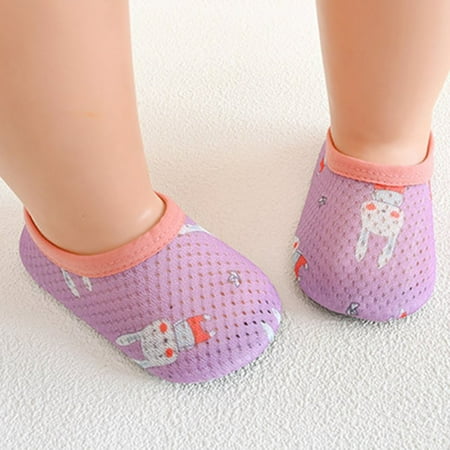 

Baby Kids Boys Girls Cartoon The Floor Socks Barefoot Aqua Socks Non-Slip Shoes