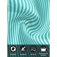 thumbnail image 7 of Modern Striped Cloth Napkins Set of 4 Reusable Dinner Napkins, Geometric Abstract Minimalist Cocktail Napkin Washable Table Napkins for Wedding/Holiday Party/Baby Shower 20"x20", 7 of 7