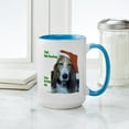thumbnail image 4 of CafePress - Basset Humbug Large Mug - 15 oz Ceramic Large White Novelty Mug, 4 of 4